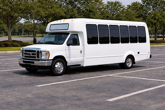 20-passenger minibus available for charter in Costa Mesa, CA