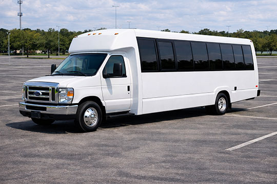25-passenger minibus available for charter in Costa Mesa, CA